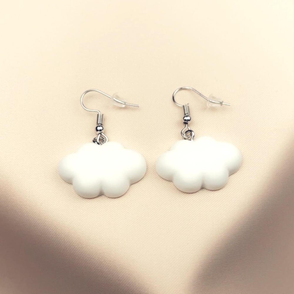 Cloud earrings